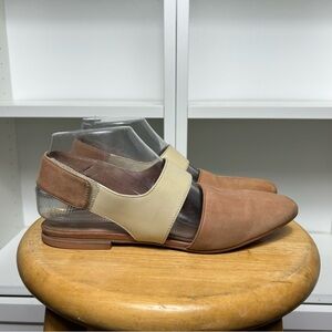 Camper isadora brown tan suede sandals